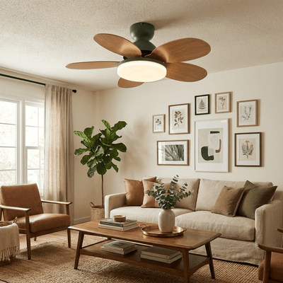 Norborne Wood Ceiling Fan Light