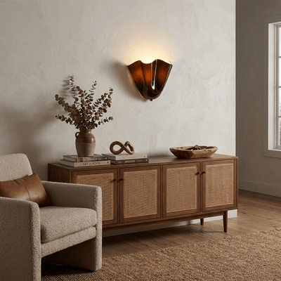 Delaford Glass Indoor Wall Light