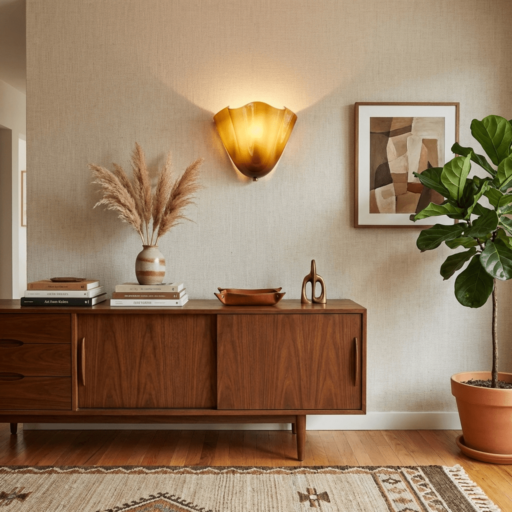 Delaford Glass Indoor Wall Light