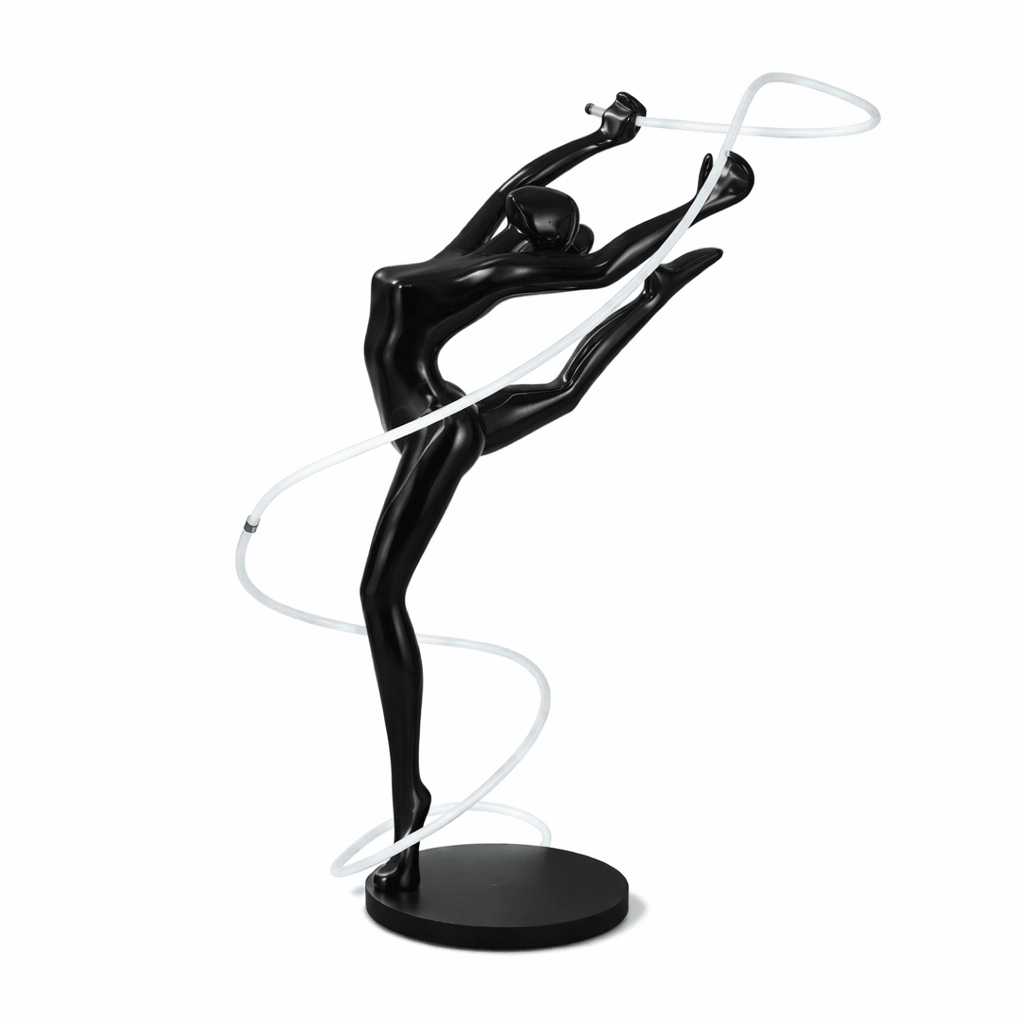 Elaeline Ribbon Dancer Floor Lamp
