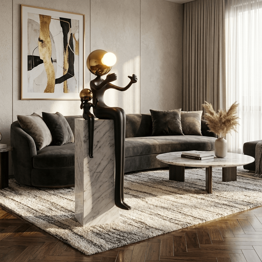 Harmony Duo Sculpture Lamp