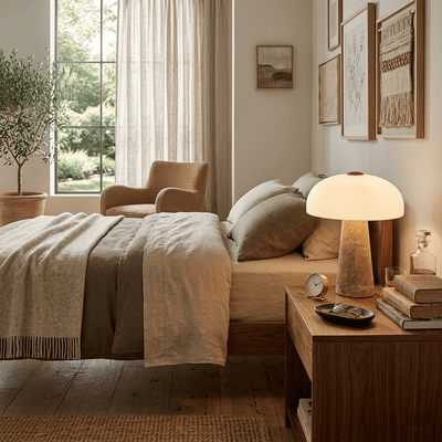 Marbra Haloire Marble Table Lamp