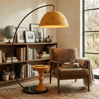 Virelle Playful Arc Floor Lamp