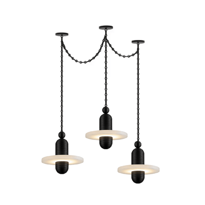Hadrian Orbital Drift Chain Chandelier