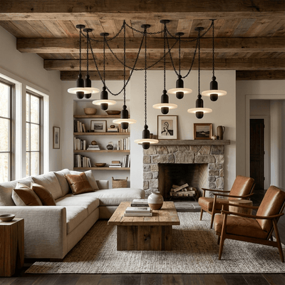 Hadrian Orbital Drift Chain Chandelier