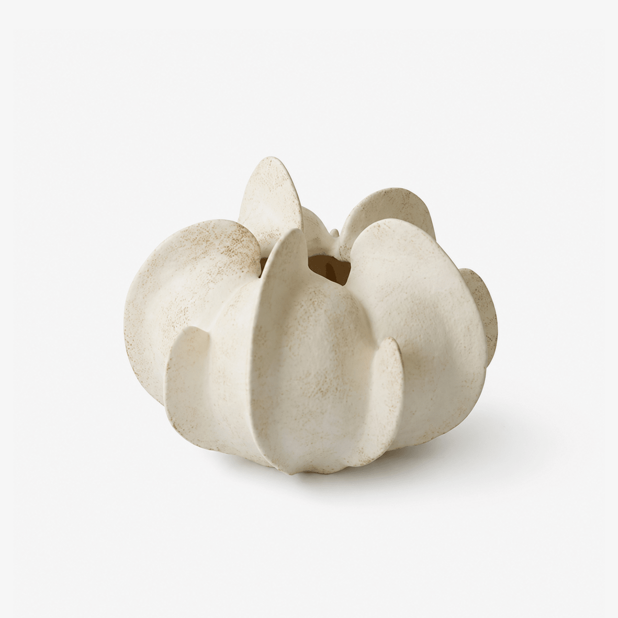 Magnolia Bloom Ceramic Sculpture Vase