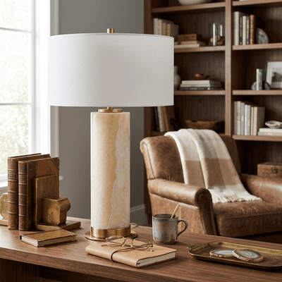 Liororaine Onyx Table Lamp