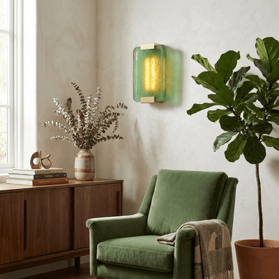 Nirelise Cast Resin Wall Sconce