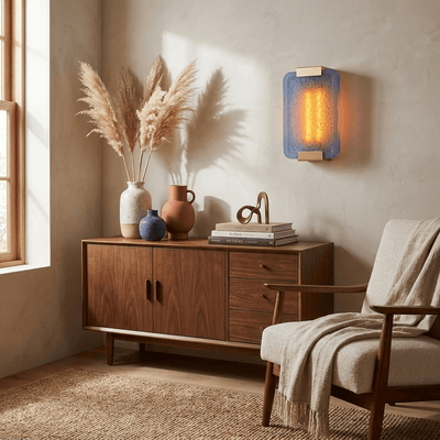 Nirelise Cast Resin Wall Sconce