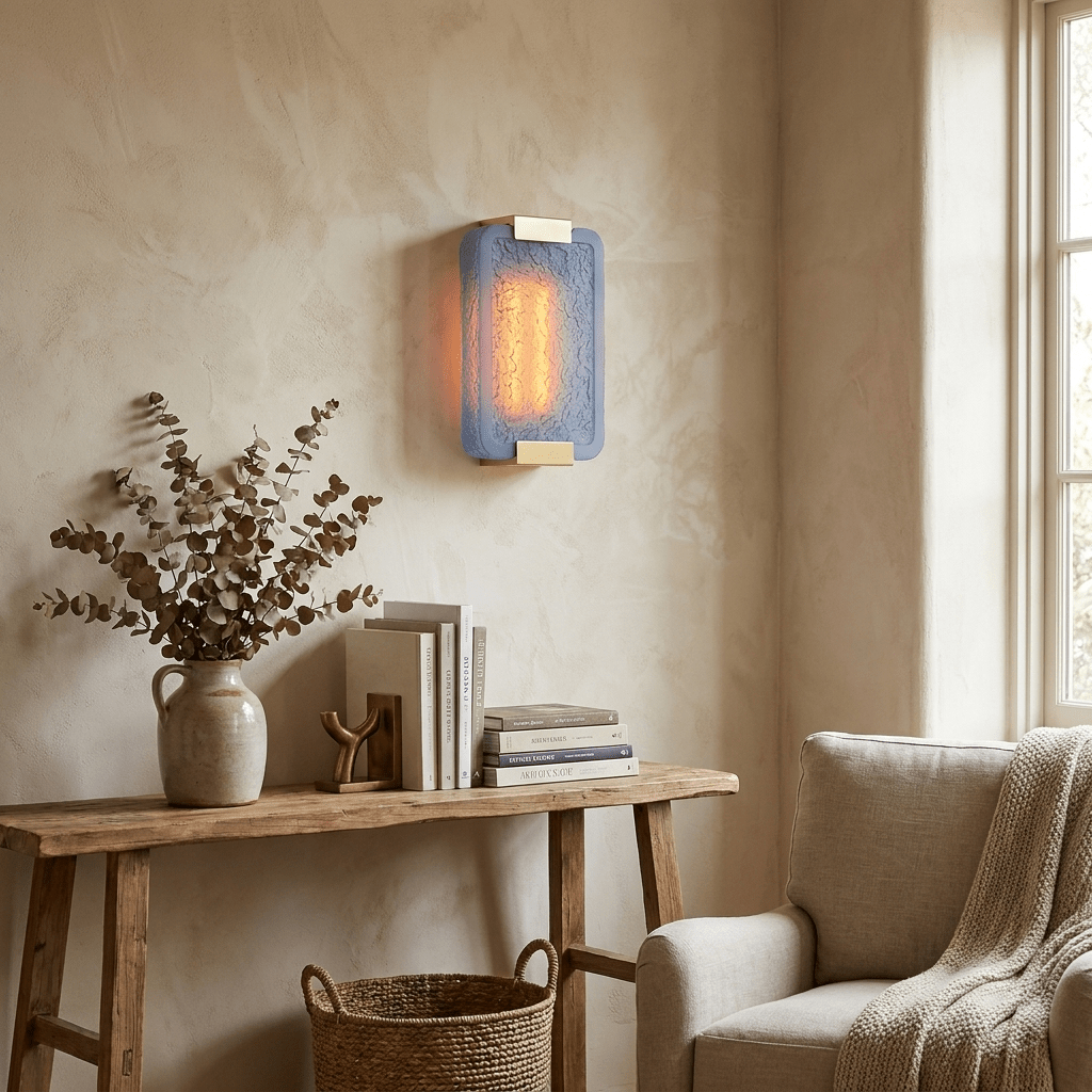 Nirelise Cast Resin Wall Sconce