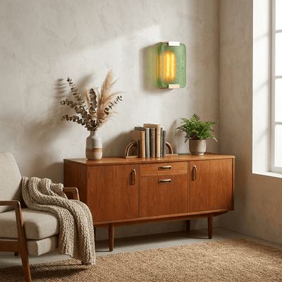 Nirelise Cast Resin Wall Sconce