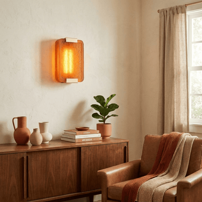 Nirelise Cast Resin Wall Sconce