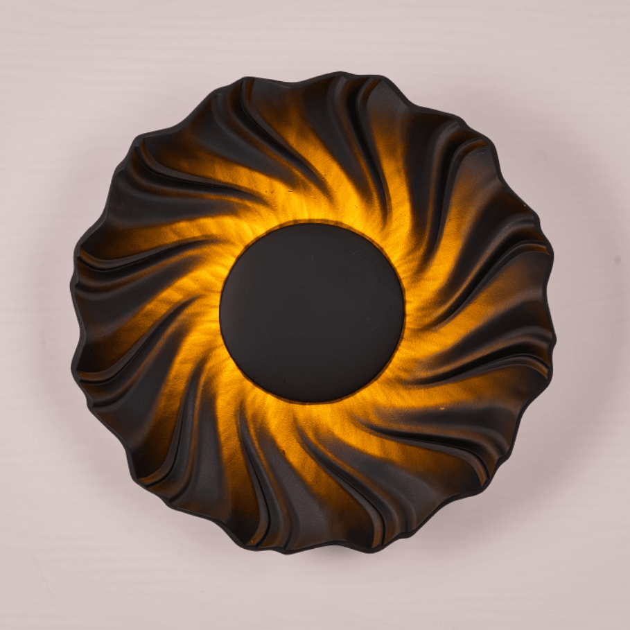Caluenne Solar Spiral Wall Sconce