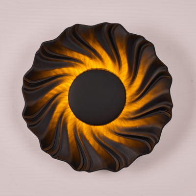 Caluenne Solar Spiral Wall Sconce