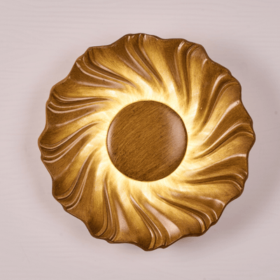 Caluenne Solar Spiral Wall Sconce