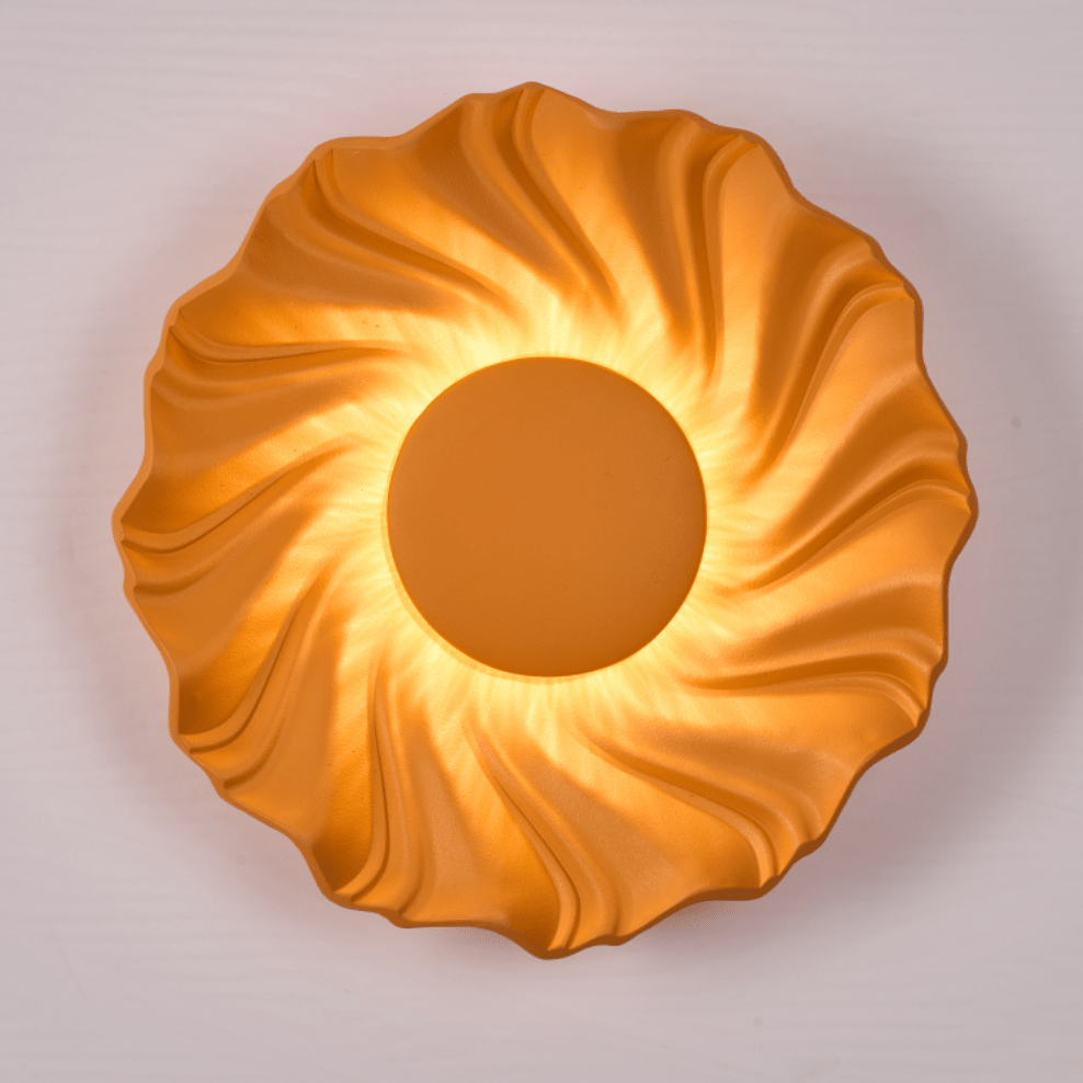 Caluenne Solar Spiral Wall Sconce