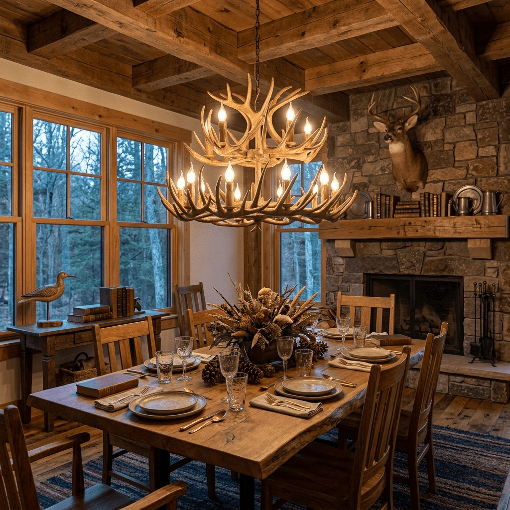 Noreira Antler Lodge Chandelier