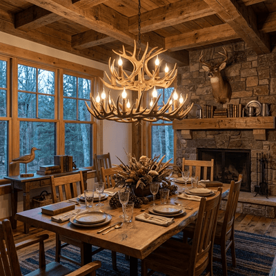 Noreira Antler Lodge Chandelier