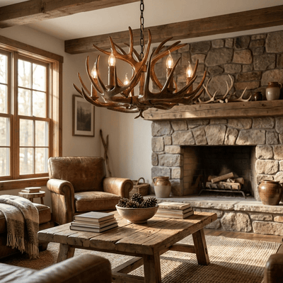 Noreira Antler Lodge Chandelier