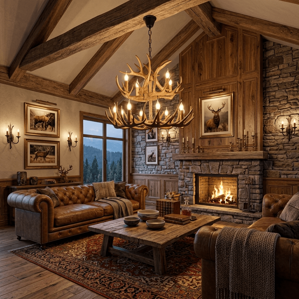 Noreira Antler Lodge Chandelier