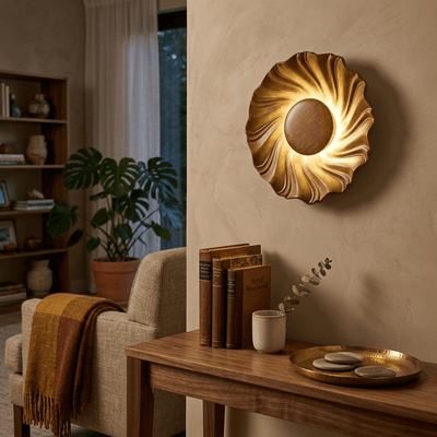 Caluenne Solar Spiral Wall Sconce