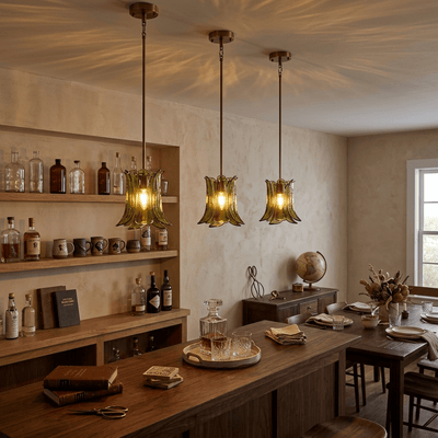 Ottilie Petal Glass Pendant Lamp