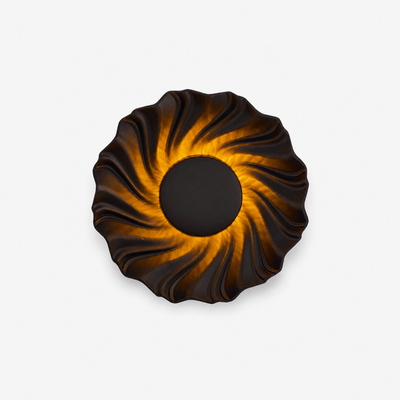 Caluenne Solar Spiral Wall Sconce