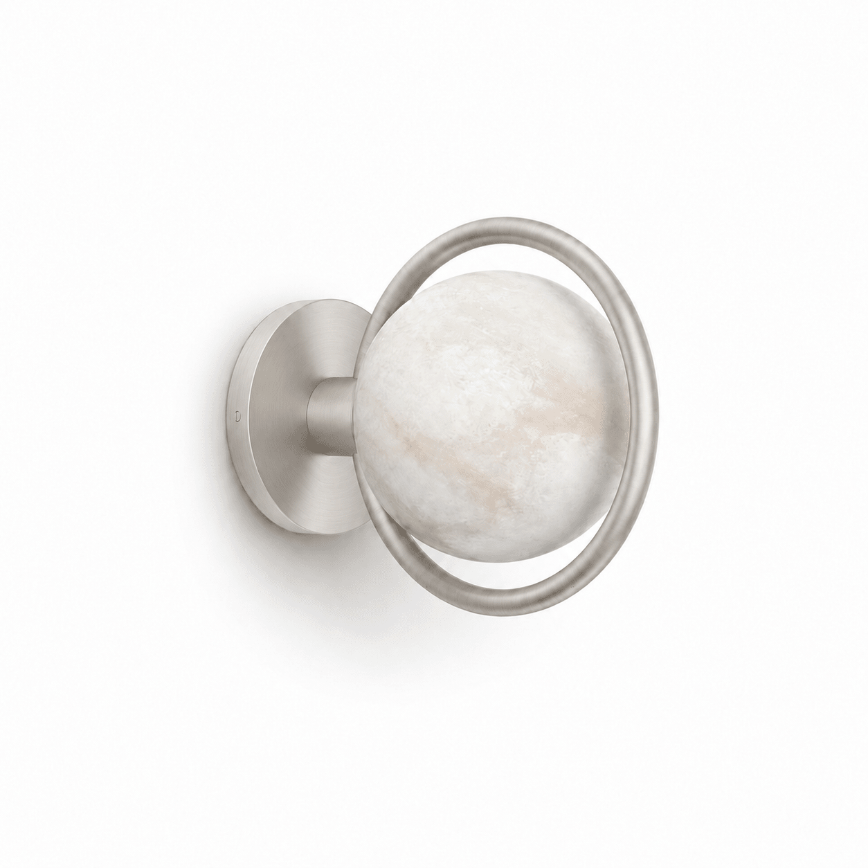 Alberira Ring Alabaster Wall Lamp