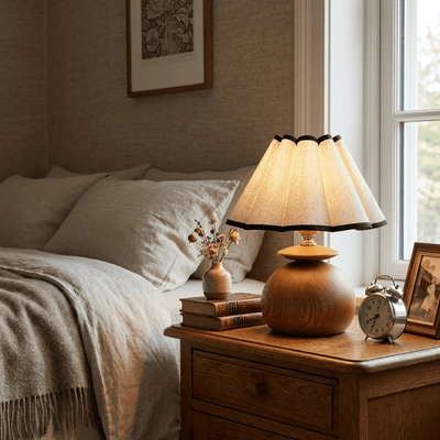 Anouk Wooden Table Lamp