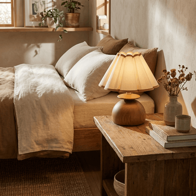 Anouk Wooden Table Lamp