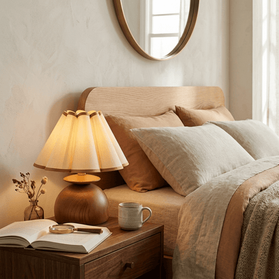Anouk Wooden Table Lamp