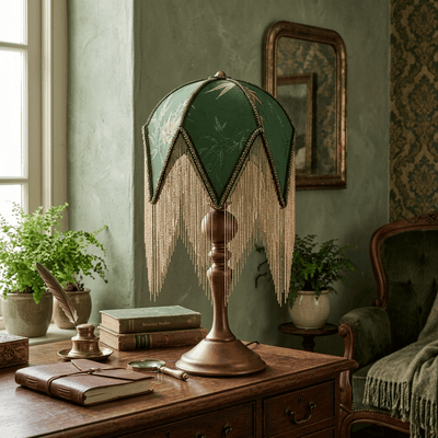 Aveniiella Fringe Table Lamp