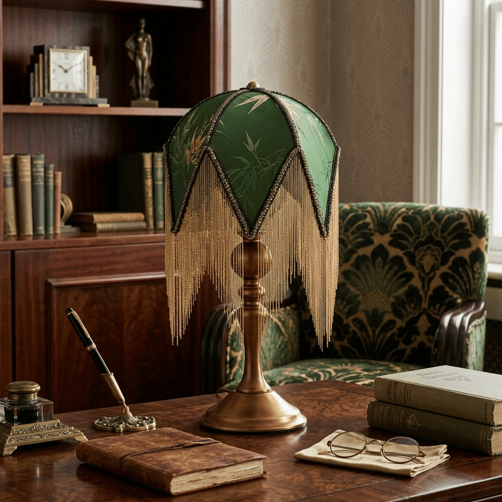 Aveniiella Fringe Table Lamp