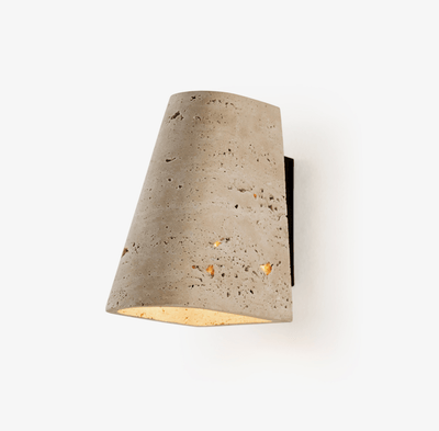 Tavren Travertine Wall Sconce