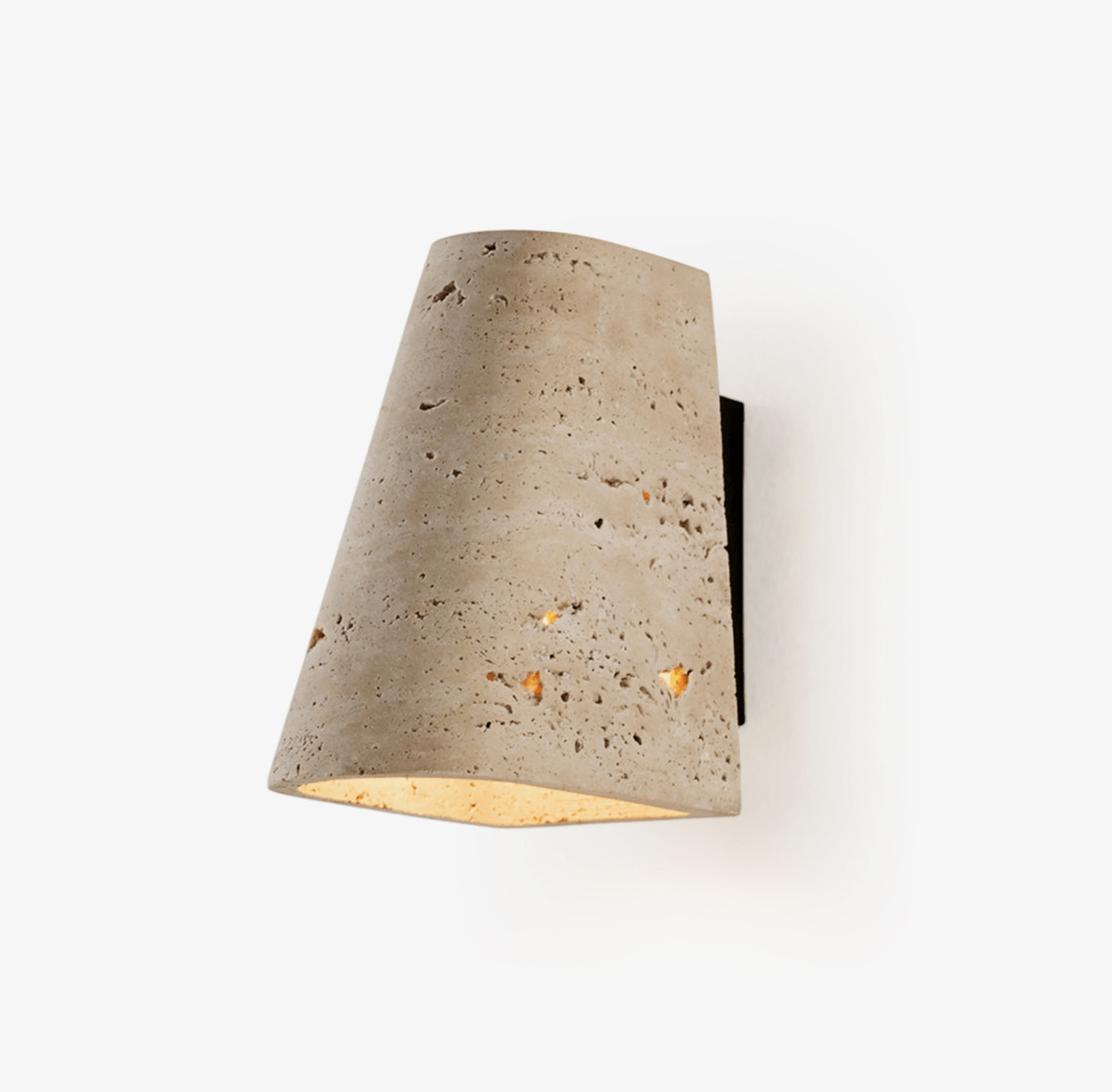 Tavren Travertine Wall Sconce