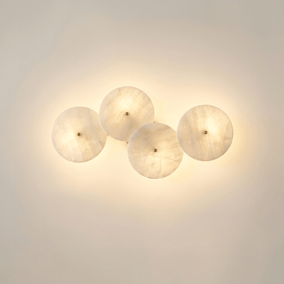 Cluster Alabaster Sconce