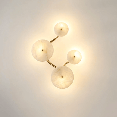 Cluster Alabaster Sconce