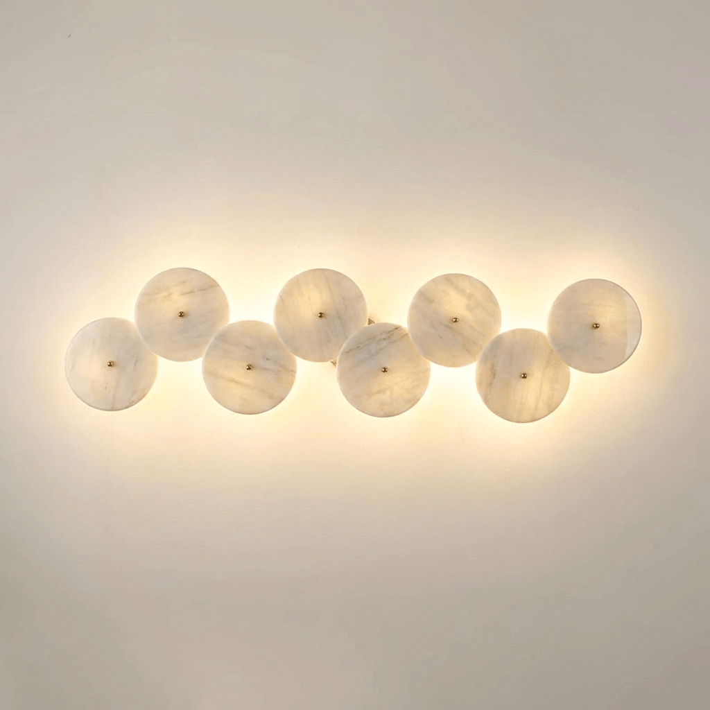 Cluster Alabaster Sconce