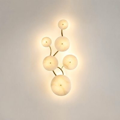 Cluster Alabaster Sconce