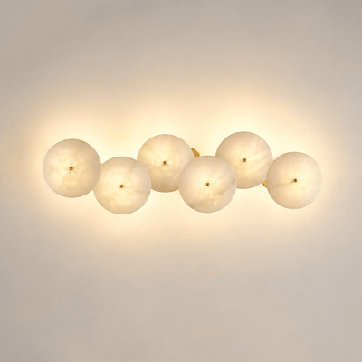 Cluster Alabaster Sconce