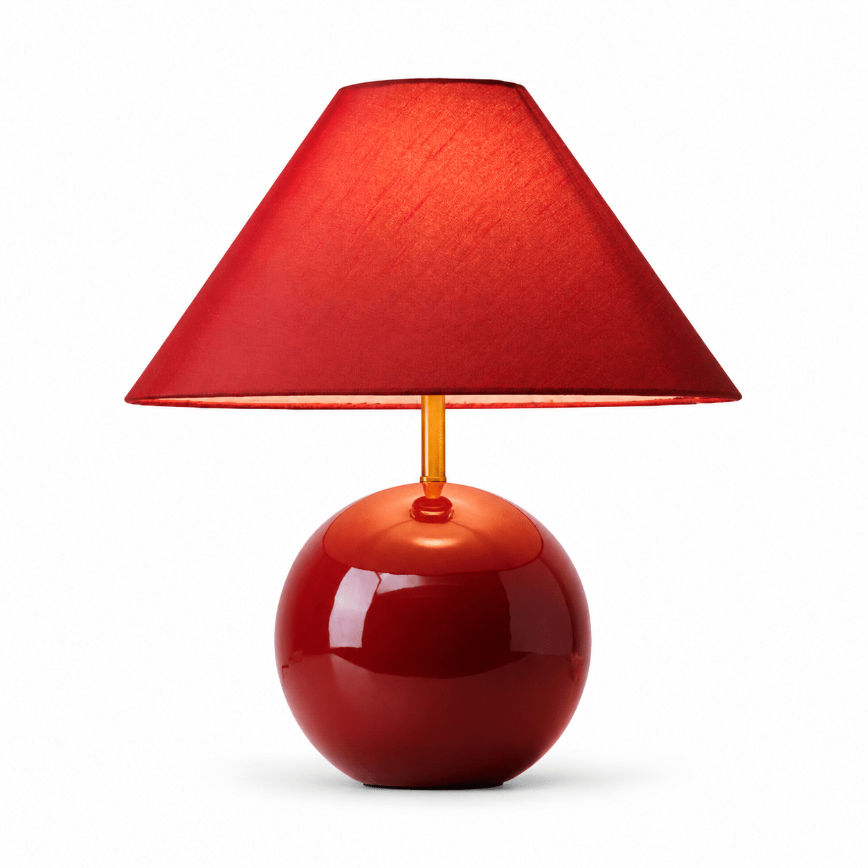 Rubienne Red Ceramic Table Lamp