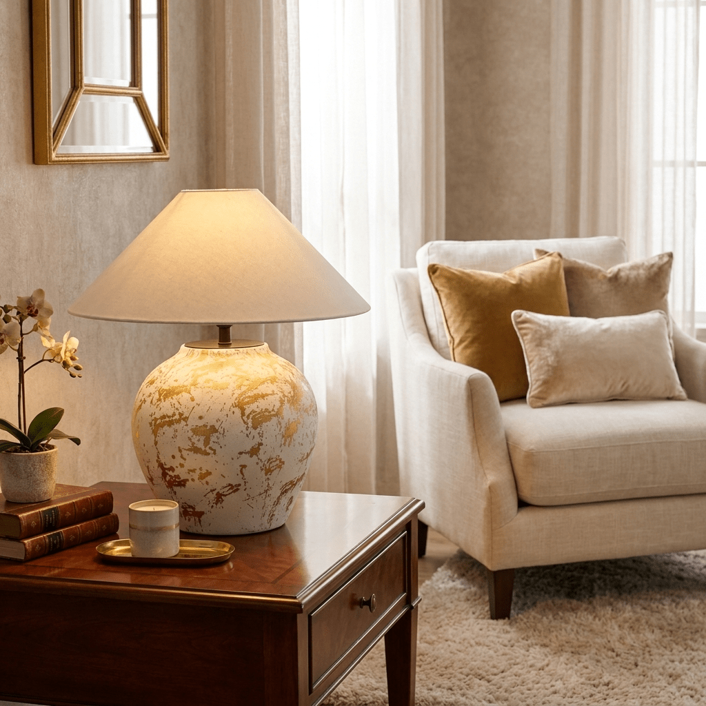Orlienne Ceramic Table Lamp