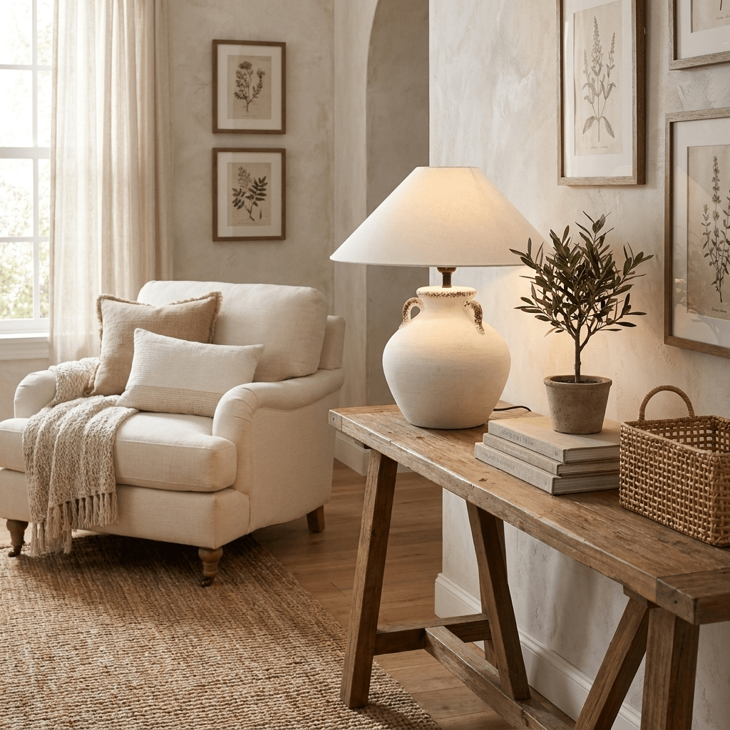 Avelora Ceramic Table Lamp