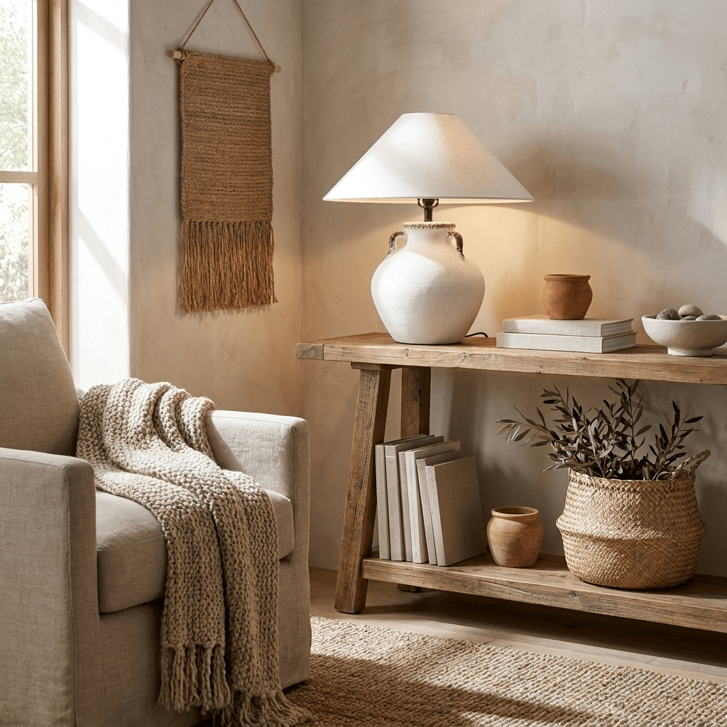 Avelora Ceramic Table Lamp