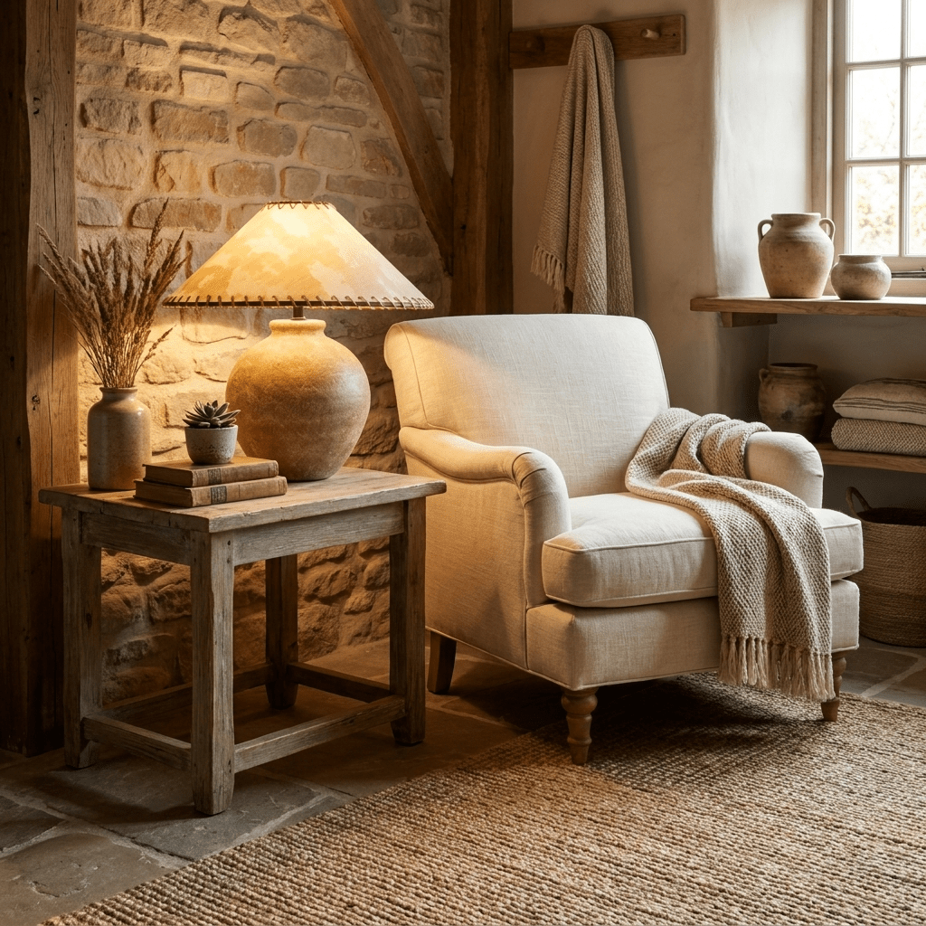 Rivuaya Terracotta Table Lamp