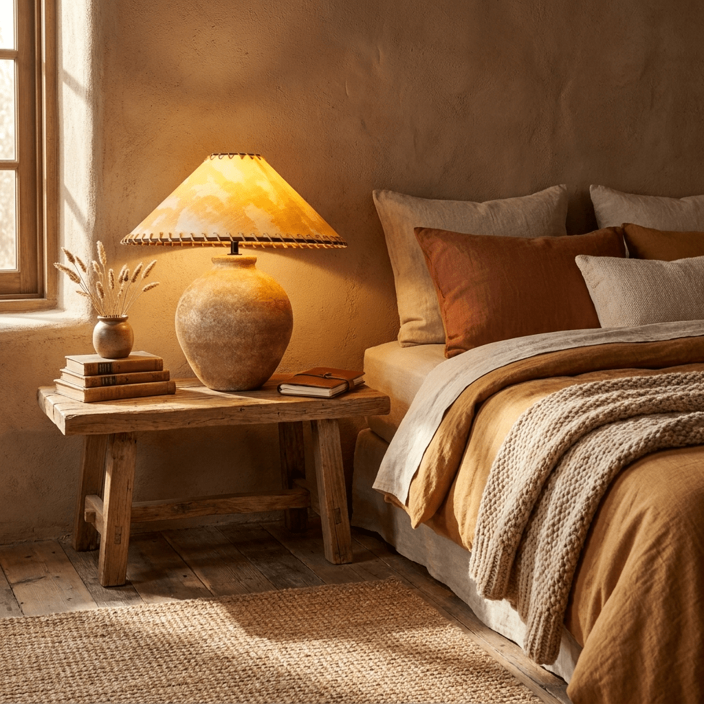 Rivuaya Terracotta Table Lamp