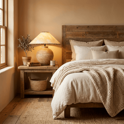 Rivuaya Terracotta Table Lamp