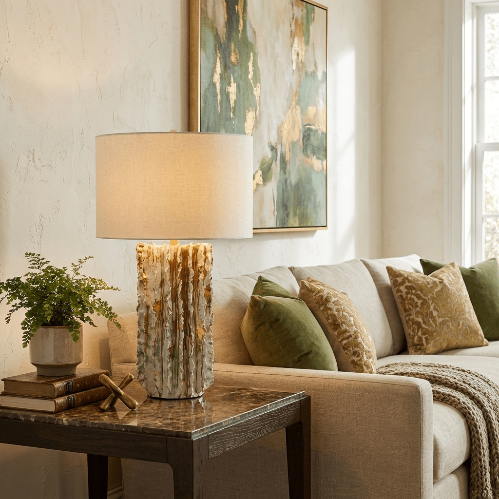 Sylvienne Ceramic Table Lamp
