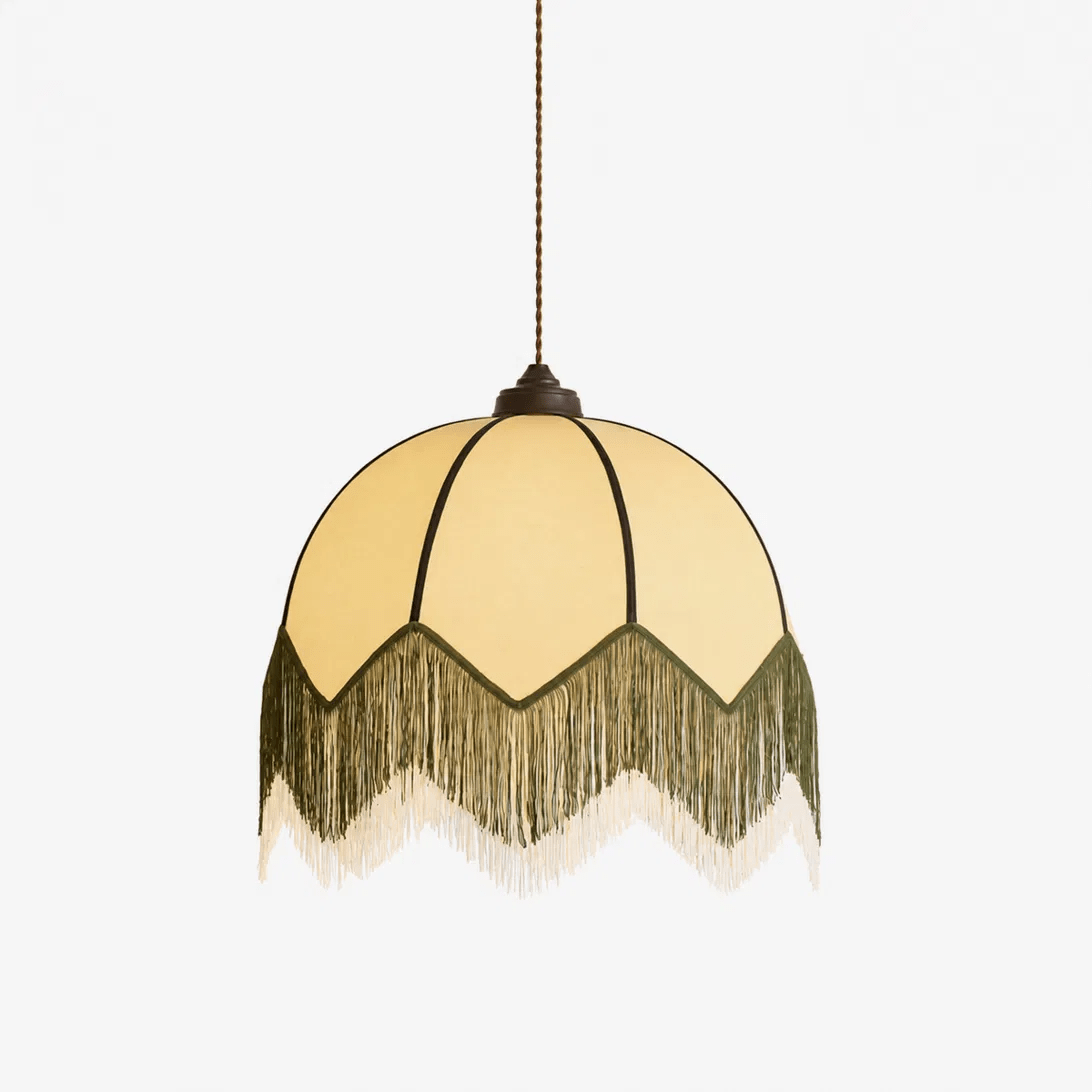 Liorenne Fringe Dome Pendant Light