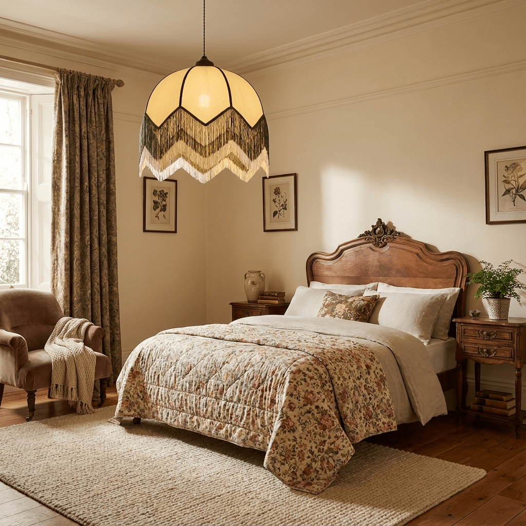 Liorenne Fringe Dome Pendant Light